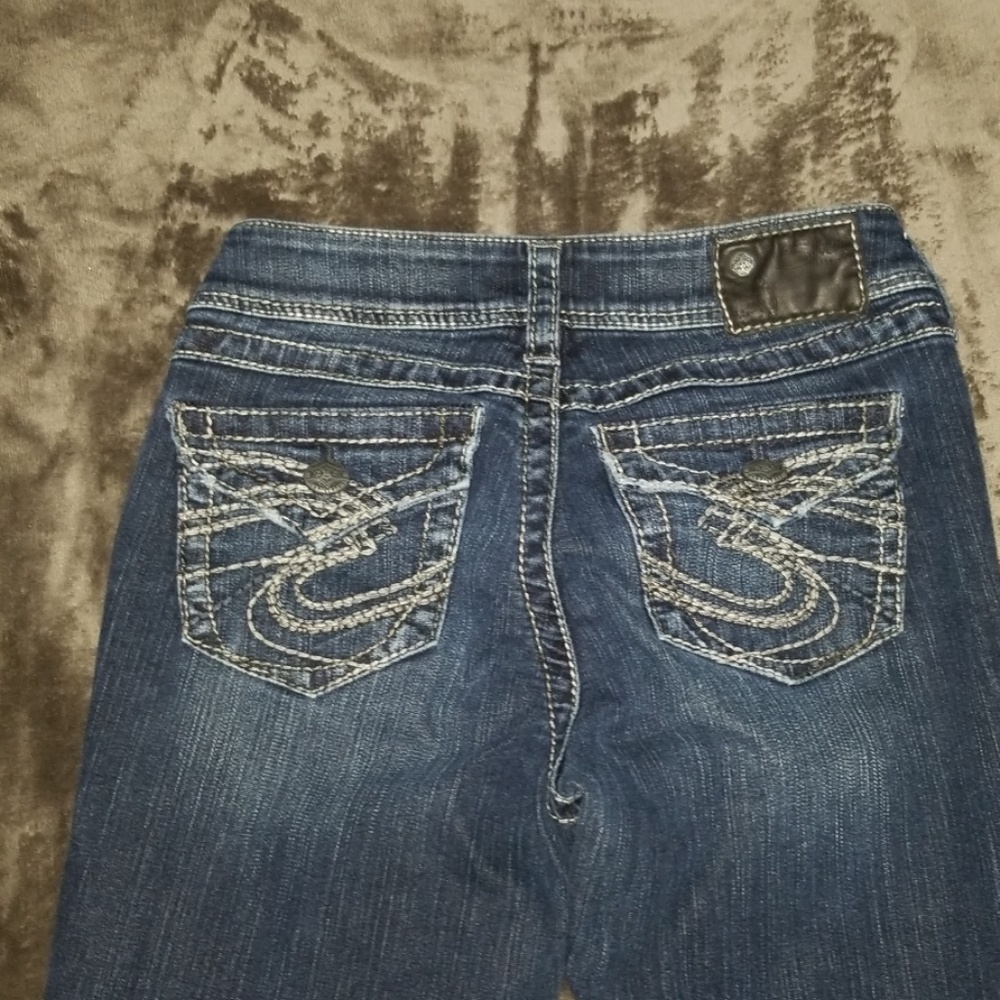 SILVER SUKI SURPLUS BOOT CUT JEANS NEW - Picture 7 of 8